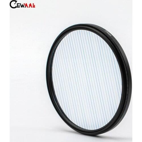 Camera Star Flare Filter Colorful Glass Prism 77 82mm Kaleidoscope Changeable Number of Subject Photography for Canon Nikon Sony