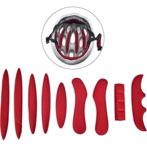 Hot Verkoop Bescherming Helm Padding Fietsen Helm Pads Verzegelde Spons Fiets Helm Van Innerlijke Pads Motorhelm Pads