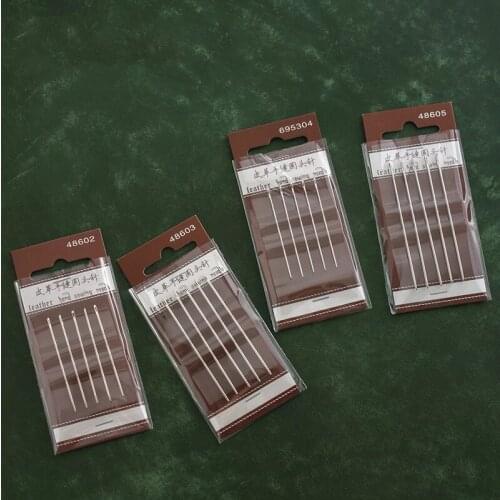 Large Eye Sharp Sewing Needles Stainless Steel Hand Quilting Needles Yarn Knitting Sewing Crafting Knitting Weaving Stringing