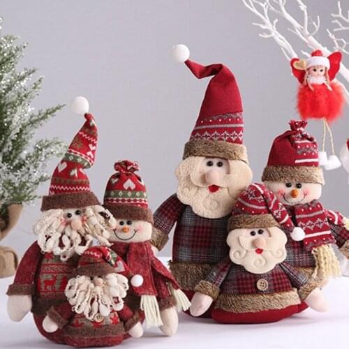 New Year Party Gifts Cute Dolls Hanging Pendant Christmas Home Decor Xmas Tree Ornaments Decoration Siamese Doll