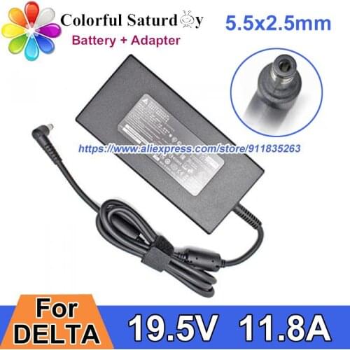 Original ADP-230EBT Thin Laptop Charger 19.5V 11.8A 230W Power Supply Adapter With 5.5x2.5mm Tip