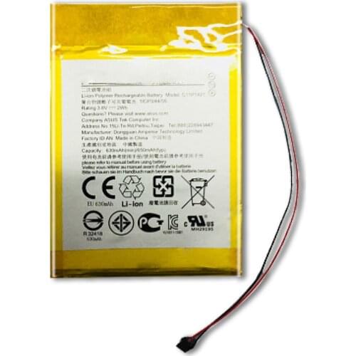 Have logo Original 630mAh C11P1421 Battery For Transformer Book T300CHI Keyboard Dock Built-in Li-ion bateria