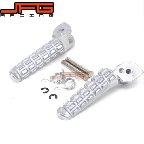 Footrest Front Foot Pegs Rests Pedals For DUCATI Monster 696 796 2009-2014 2009 2010 2011 2012 2013 2014 Motorcycle