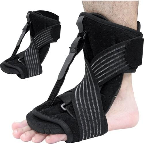 Fasciitis Night Foot Splint Adjustable Drop Orthotic Brace Stabilizer Support Care Tool Pain Relief Elastic Dorsal Night Splint