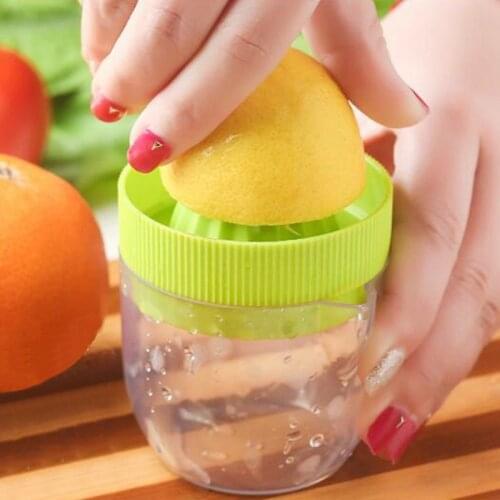 1Pcs Mini Manual Hand Citrus Juicer Orange Plastic Squeezer Lemon Fruit Press Juice
