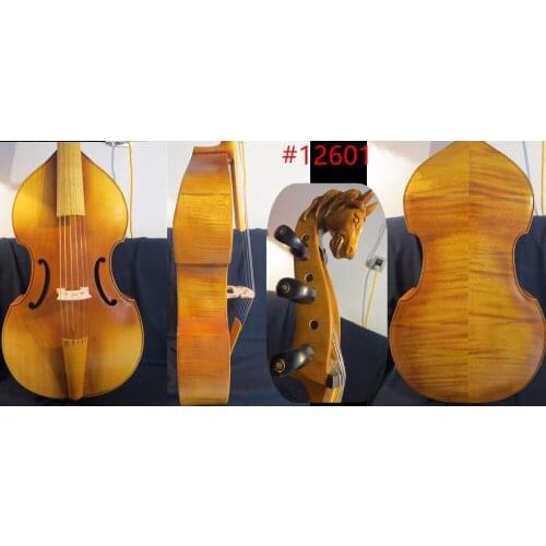 Baroque style SONG Maestro 6 strings 29 1/2" Carved scroll viola da gamba #12601