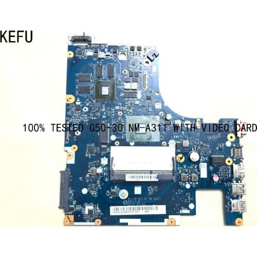 KEFU ACLU9/ ACLU0 NM-A311 mainboard for Lenovo G50-30 laptop motherboard onboard N2840 processsor+ video card （new item )
