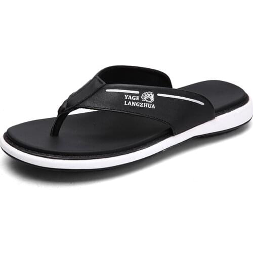 Flat zandalias piel roman uomo fish sandalia sandel genuino men summer shoes cuir Flip sandalet work piscine bulk ete sandale v