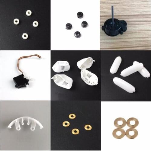 SJ/RC SJRC S70 S70W RC Quadcopter Spare Parts Blade plastic parts gasket motor cover Lampshade Camera servo motor seat