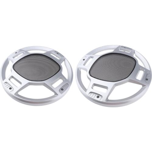 2 Pack 10'' Speaker Decorative Circle SubWoofer Grill Cover Guard Protector Mesh