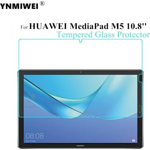 3 Piece Glass Protector For Huawei MediaPad M5 10.8 inch Protective Film 9H Explosion-proof Screen Protector For Huawei M5 Pro