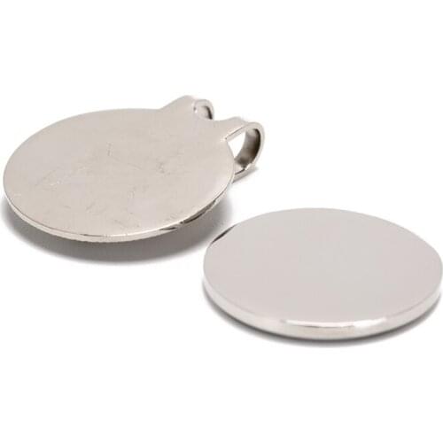 1Pcs Golf Hat Clip Ball Magnetic Cap Alloy Clips Golf Accessories Outdoor Alignment Aiming Tools