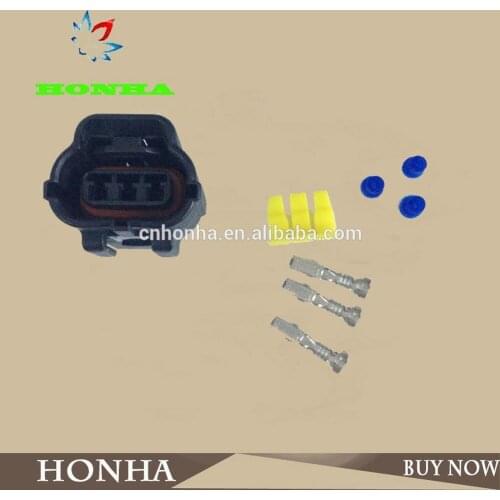 AMP 3 pins auto wire harness waterproof connector with relevant terminals and seals DJ70316Y-1.8-21