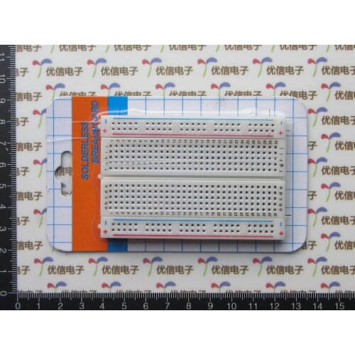 Free shipping bread board / Mini Breadboard / experiment board / Universal board / 8.5CM * 5.5CM / It can be combined stitching