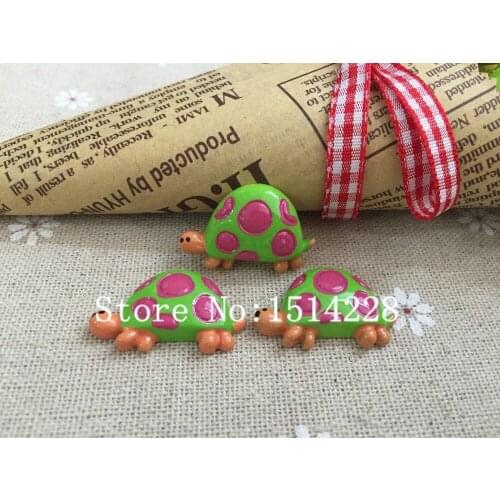 Free shipping!Resin kawaii tortoise.Resin Flatback Cabochon for phone decoration ,DIY 20*28mm