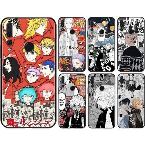 Tokyo Avengers For Honor Play 3E 8S 8C 8X 8A 8 7S 7A 7C MAX Prime Pro 2019 2020 Black Soft Phone Case
