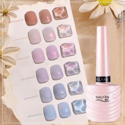 10ml Nail Mermaid Polish Nail Art Design Mermaid Opal pearl series Gel Polish Nail Polish Manicure Poly Soak Off Building Gel