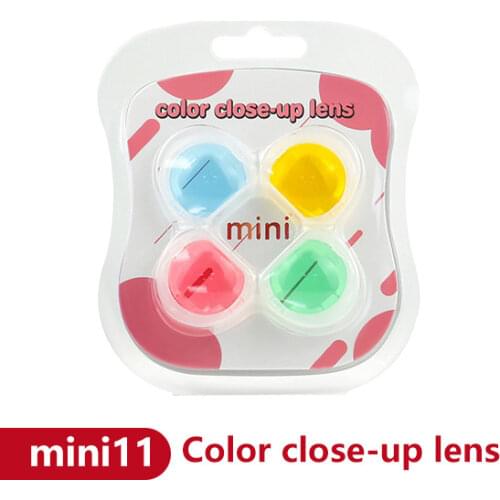 Gosear 4Pcs Colorful Camcorder Close-up Colored Lens Filter for Fujifilm Instax Mini11 Instant Film Cameras