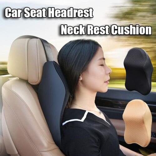 Hot Car Seat Headrest Neck Rest Cushion 3D Memory Foam Soft Breathable Seat Headrest Pad Neck Rest Headrest Accessories M861