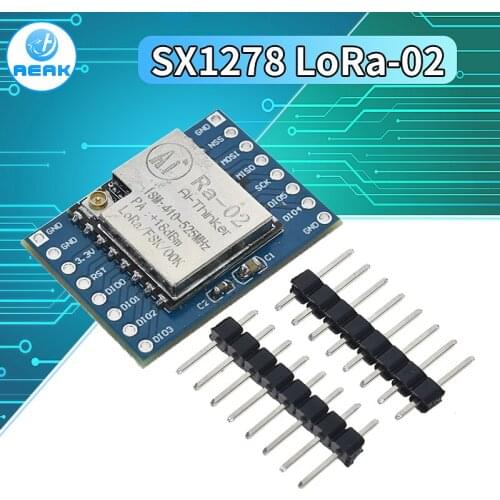 SX1278 LoRa Module 433M 10KM Ra-02 Ai-Thinker Wireless Spread Spectrum Transmission Socket for Smart Home DIY kit