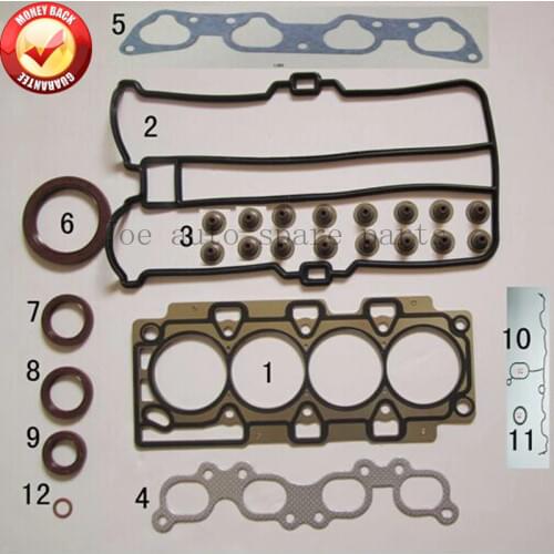 S4PH Engine Full gasket set kit for Proton Gen-2/Waja/Satria Neo/Persona 1.6L 1598cc 2004-2009 PW892037-AS