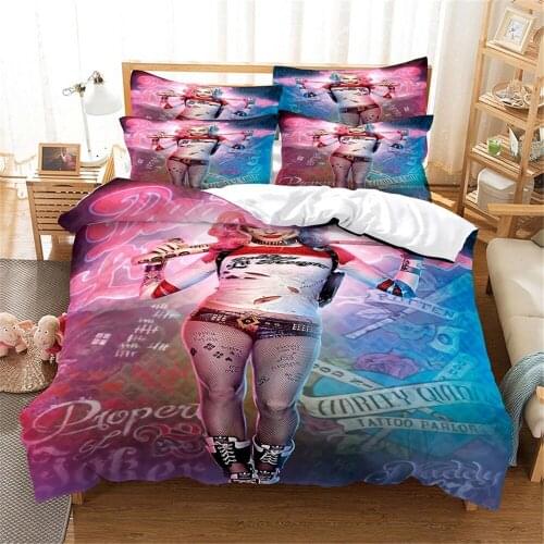 3D Anime Bedding Set Queen Bedding Duvet Cover Set Bedding Set Bed Cover Cotton Queen Bedroom Bed Cover Set Bed Set Bedding