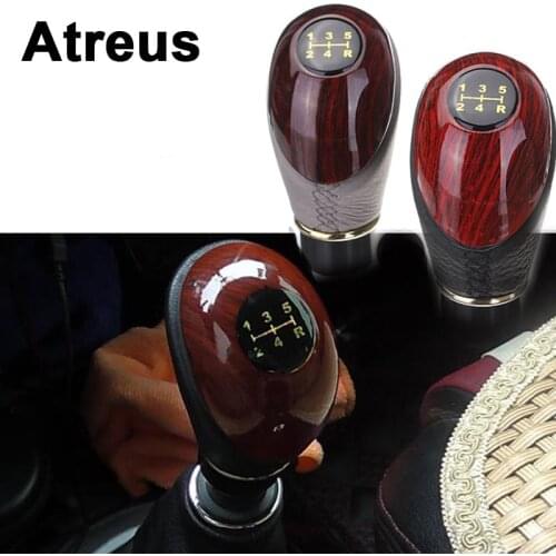 Atreus Car Manual Lever Gear Shift Knob Gear Head Handball For Mitsubishi ASX Suzuki Subaru Acura Jeep Fiat 500 Hyundai Solaris