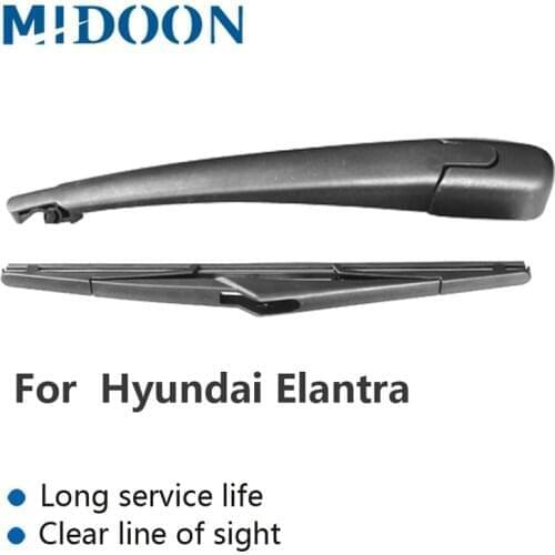 MIDOON Rear Wiper Arm & Rear Wiper Blade for Hyundai Elantra Touring 2000 2001 2002 2003 2004 2005 2006 2007 2008 2009 2010 2011