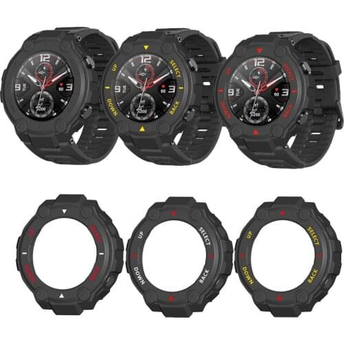 Slim PC Case Watch Cover Screen Protector for Huami Amazfit T-Rex / T-Rex Pro Protective Case