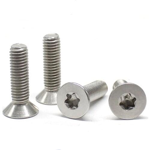 M5 Torx Screw Countersunk head Screws Bolt Six-Lobe Flat head Bolts 8-50mm Length
