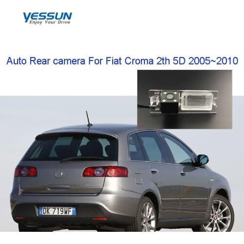 Yessun Car Rear View Camera HD Night Vision Reverse Camera IP67 DC 12V For Fiat Croma 2th 5D 2005~2010