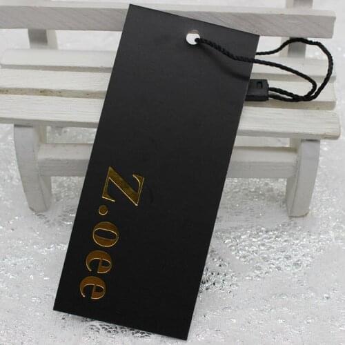 Customized 400 gsm shape cut cardboard hang tag/clothing shaped paper swing tags/labels/garment bag printed tags/round oval tags