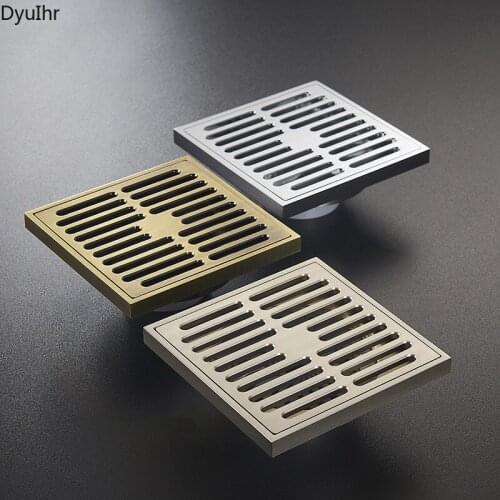 Odor-proof and overflow-proof bathroom shower room large displacement washing machine floor drain thickened insect-proof