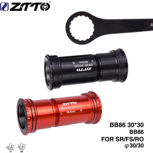 ZTTO BB86 30 Press Fit Bottom Brackets 4 Bearings BB tool for Road Mountain bike 30mm BB386 Crankset BB Rotor chainset