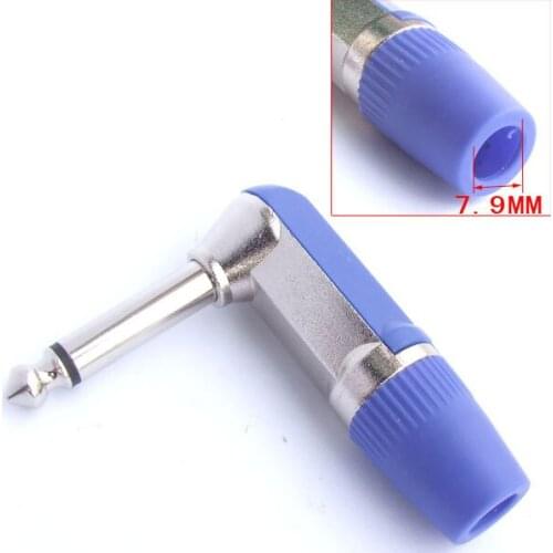 1/4" mono 6.35mm PLUG FOR Microphone MIC Speaker