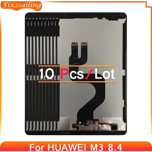 10Pcs/Lots Great 8.4" For Huawei MediaPad M3 BTV-W09 BTV-DL09 LCD Display Touch Screen Digitizer Panel Sensor Tablet Assembly