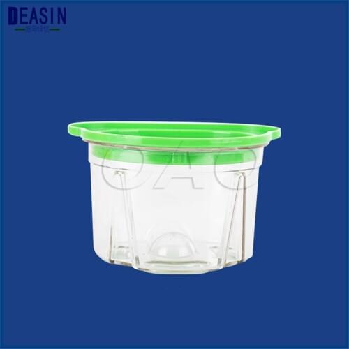 2 pieces Dental Supplies Plastic Flask Dental Laboratory Material Plastic Dental Duplicating Flask Agar Duplicating Box
