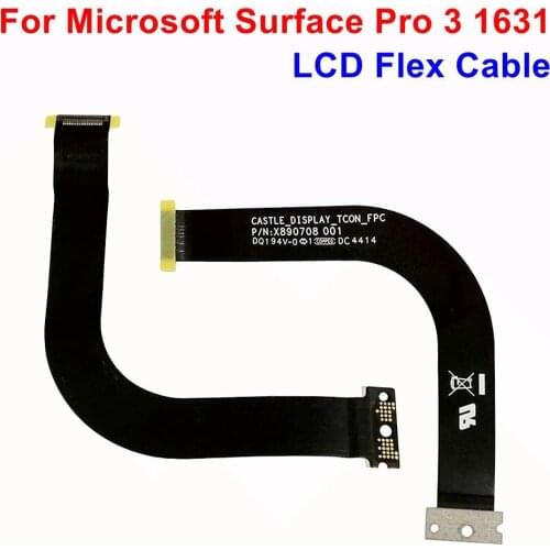 LCD Display Screen Flex Cable P/N X890708-001 For Microsoft Surface Pro3 Pro 3 1631 Replacement