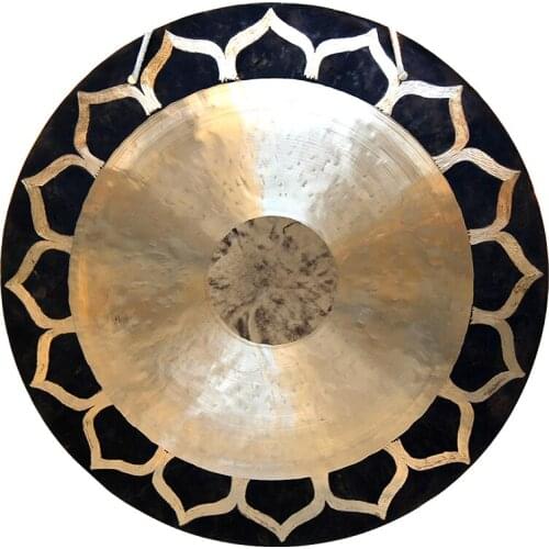 Arborea gong 34'' lotus wind gong for sound therapy and sound meditation