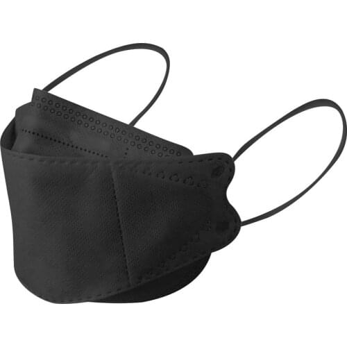 1Pc Adult Solid Color Outdoor Black Washable Reuse Face Mask Halloween Cosplay Adjustable Breathable Fashion Black Cutton Mask