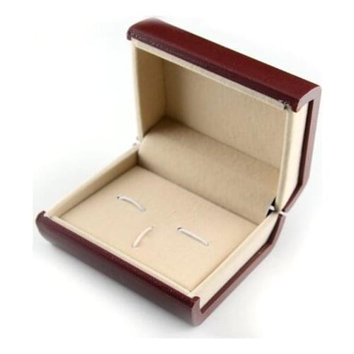 Newly Fashion Cufflinks And Tie Clip Box Book Shape Gift Boxes Mens Jewelry Organizer Case Carrying Display Rack Wholesale 30pc