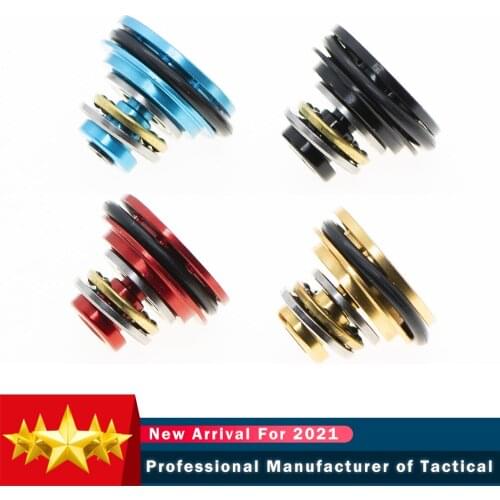 New 8 Holes Bearing Piston Head for Airsoft Ver.2/3 AEG M4 AK47 / 74 M16 MP5 G3 M249 AEG Air Guns Gel Blaster Paintball Parts