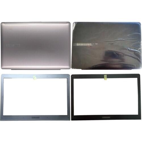 Original NEW Laptop For Samsung NP740U3E NP730U3E Non Touch Notebook Case LCD Back Cover Rear Lid/Front Bezel Silver Blue