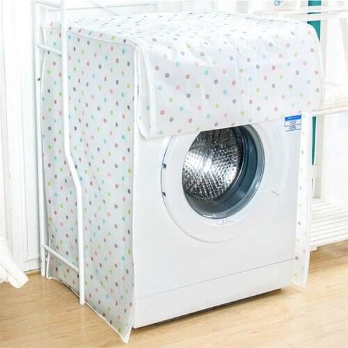 PEVA Sunscreen Waterproof Drum Washing Machine Dust Cover Washable Protective Dust Shield