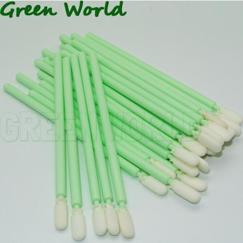 Green World 50pcs/lot 4" Gun Cleaning Cotton Swabs, Gun Tips,Swabs Tip