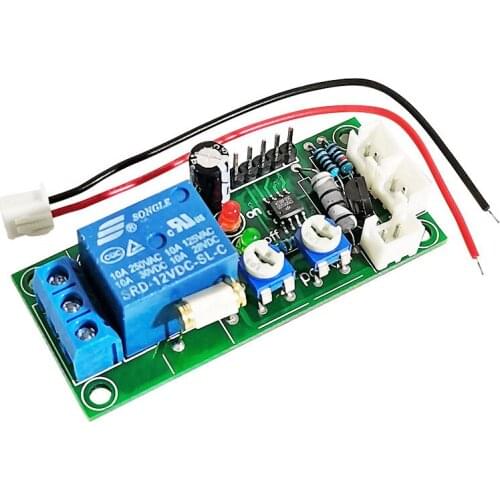 Vibration module/vibration sensor, relay switch, sensitivity adjustable, delay adjustable, DC12V