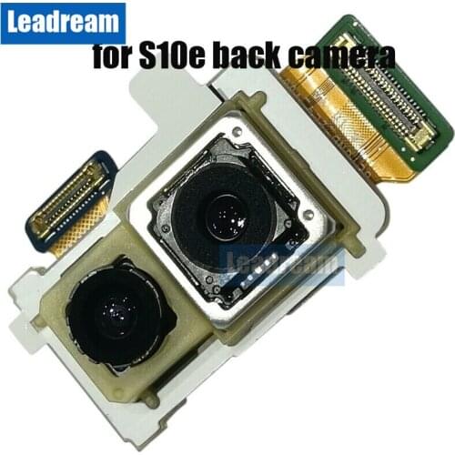 20PCS For Samsung Galaxy S10 G973 / S10 Plus G975 S10e G970 Big Main Rear Back Camera Module Flex Cable Replace Part