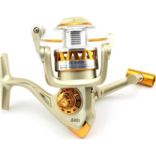Promotion! Aluminum Spool Superior Ratio 5.2:1 Spinning Fishing Reels 10BB Folding Carp Spinning Reel Lowest profit