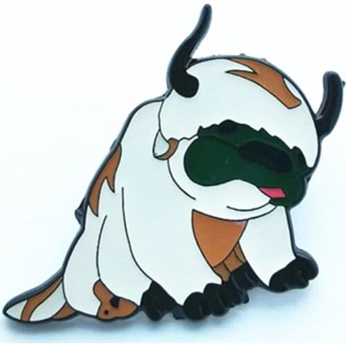 Avatar: The Last Airbender APPA Brooch Bag Clothes Lapel Pin Cartoon Comics Badge Metal Jewelry Gifts for Woman Girl Boy