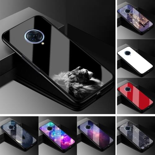 For vivo nex3 Tempered Glass Case Hard Back Cover Phone Case For Vivo NEX 3 NEX3 5g v1924a TPU Bumper Cases For VivoNEX3 2019
